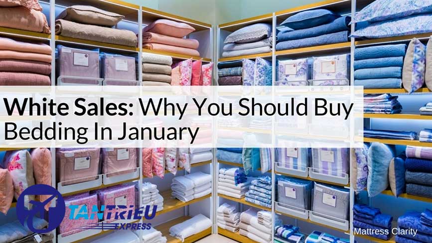 Săn sale Chăn Ra Gối Nệm vào tháng 1 ở Canada