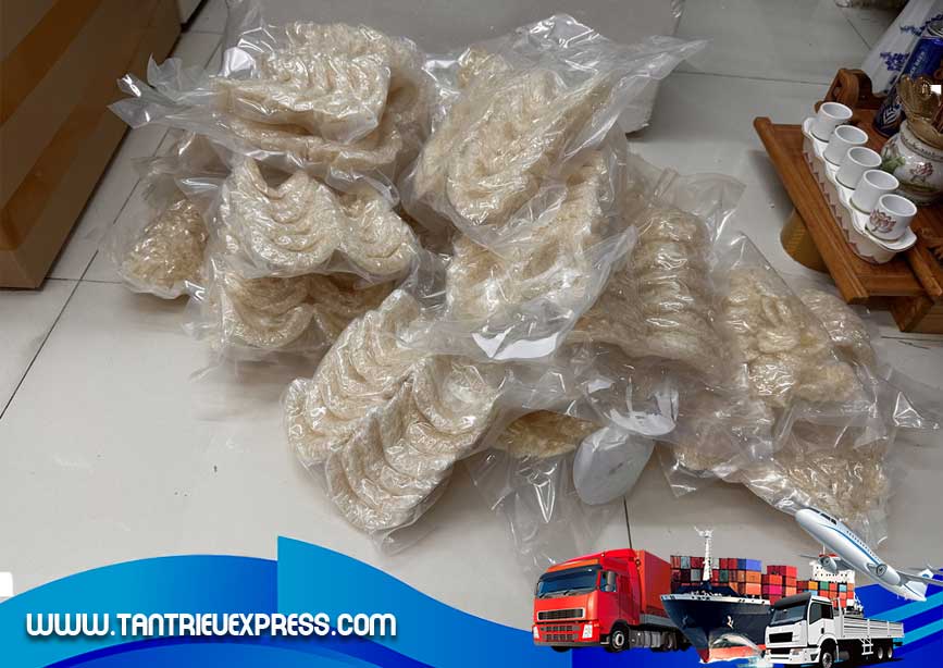 Gửi yến sào đi Mỹ