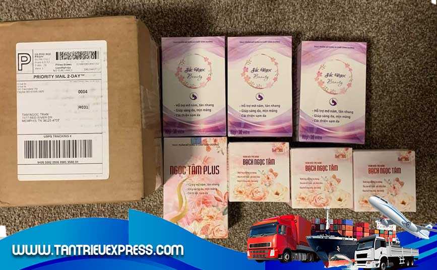 Đóng mỹ phẩm đến tay người nhận tại Châu Âu