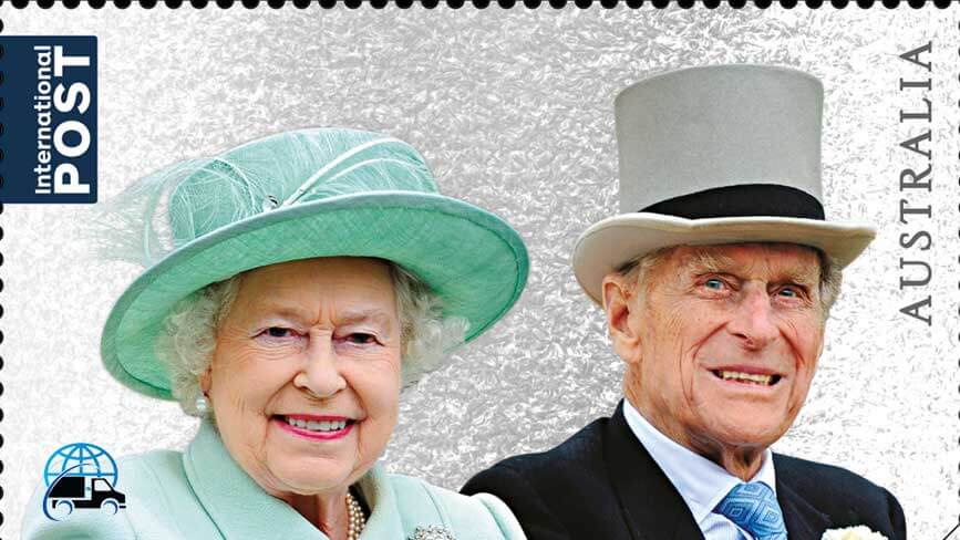 Những con tem kỷ niệm ngày sinh của nữ hoàng