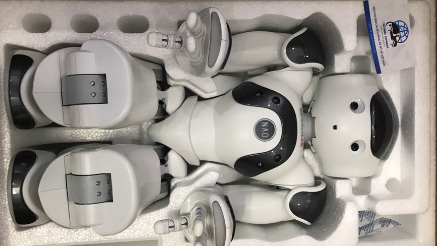 Gửi robot từ Việt Nam đi Mỹ để bảo trì