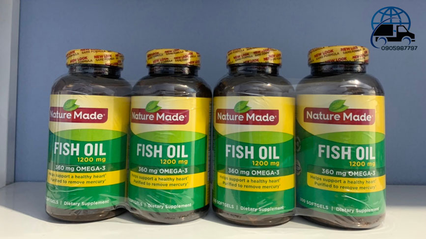 vien uong dau ca fish oil nature omega 3 220 vien cua my